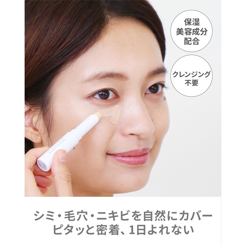 VINTORTE Mineral Silk Concealer Set with Puff Stick Spot Cover