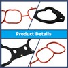 AUCERAMIC MS97143 Intake Manifold Gasket Set Fit for 2009-2020 Nissan