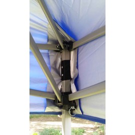 IMPACT CANOPY 021400001 Replacement Canopy Top, 94. 5" X 94. 5" (Pack of 1), Light Grey (Canopy Top Only)