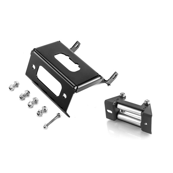 WEISEN Winch Mount+Roller Fairlead For Honda Foreman Rancher Rubicon TRX420/500