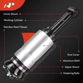 A-Premium Front Left or Right Air Suspension Strut Assembly Compatible with Land Rover Range Rover Sport 2006-2013, LR3 2005-2009, LR4 2010-2016, Driver or Passenger Side