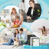 2SET MinusA2 Replacement Filter-Compatible with Compatible with Rabbit Air Purifier