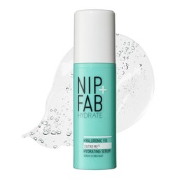 Nip + Fab Hyaluronic Acid Fix Extreme 4 2% Face Serum, Lightweight, Non-Greasy Anti-Aging Hydrating Moisturizing for Fine Lines and Wrinkles, Skin-Plumping Skin Care, Smoothing