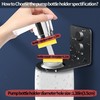 SHTCSZBA Adhesive Shower Bottle Holder, Non-Drilling Soap Bottle Dispenser Holder