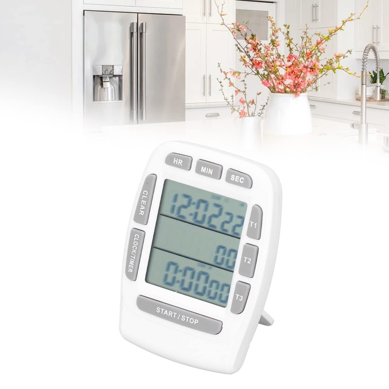 Multifunction Triple Timer, Home Universal 3 Channel Timer Clock +