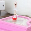 Pink Piano Music Box Small Ballerina Girl Dancing Emulational Pianoforte