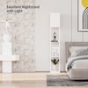 SUNMORY Shelf Floor Lamp with 3-Way Dimmable LED Bulb, Modern