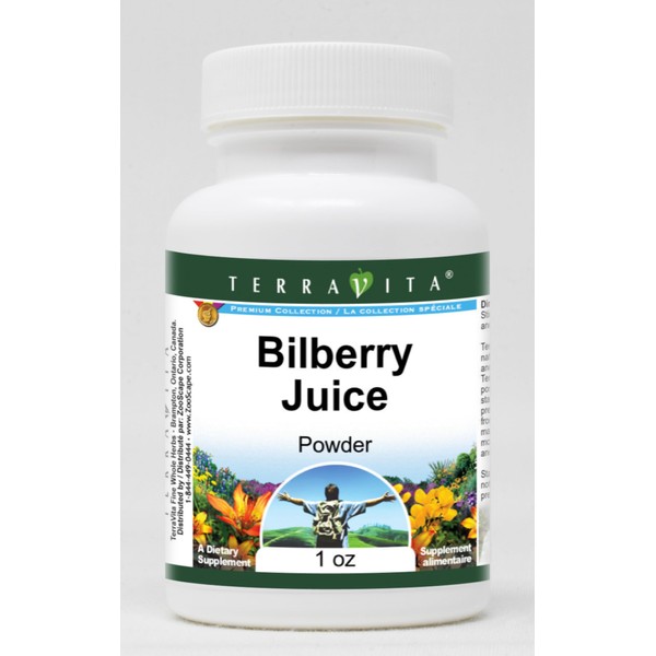 Bilberry Juice Powder (1 oz, ZIN: 519183) - 2 Pack