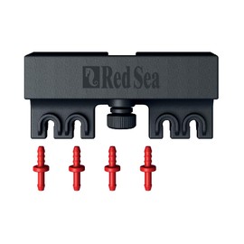 Red Sea ReefDose 4 Tube Aquarium Dosing Pump Tubing Holder with Tips | Saltwater Reef Marine Freshwater Air Pump Line Holders Clips Clamps Fish Tank