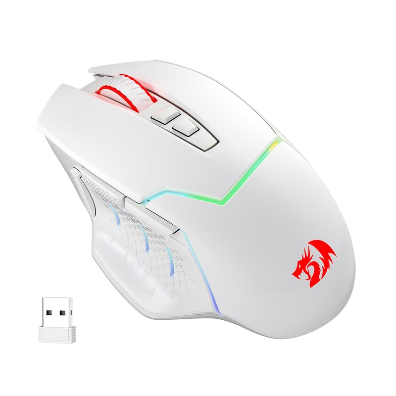 Redragon M690 PRO Wireless Gaming Mouse, 8000 DPI Wired/Wireless Gamer