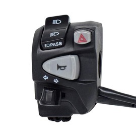 7/8" 22mm Motorcycle Steering Wheel Switch Combination Horn Switch Steering Switch Headlight Switch Start Switch Car Type CT125 DAX125 Honda Hunter Cab Left