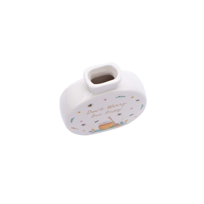 CGB Giftware The Beekeeper 'Don't Worry Bee Happy' Ceramic Gifting