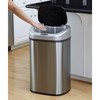 NINE_STARS Infrared Motion Sensor Trash Can 21 Gal. with Auto-Open