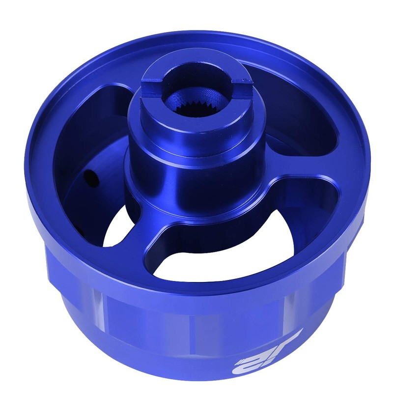 J2 Engineering J2-HUB-OH124-BL 2" 6-Bolt Aluminum Steering Wheel Hub Adapter