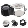 SEWACC Jeweler Magnifier Loupe with Durable Body Portable Folding Glass