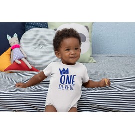 Olive Loves Apple Mr One-Derful Baby Boys 1st Birthday Outfit First Birthday Bodysuit for Boys 1st Birthday Mr. Onederful Royal Blue