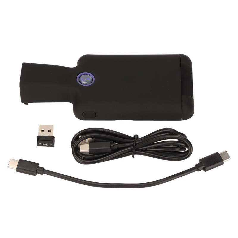 Back Clip Bluetooth Barcode Scanner 1D 2D QR 2.4G Wireless