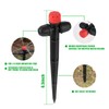 Drip Irrigation Centre, Adjustable 360 Degree 8 Hole Dripper with