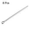 sourcing map Split Cotter Pin - 5mm x 100mm 304