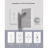 Extensor de Enchufe de Pared, Protector de Sobretensión, Extensor Enchufe