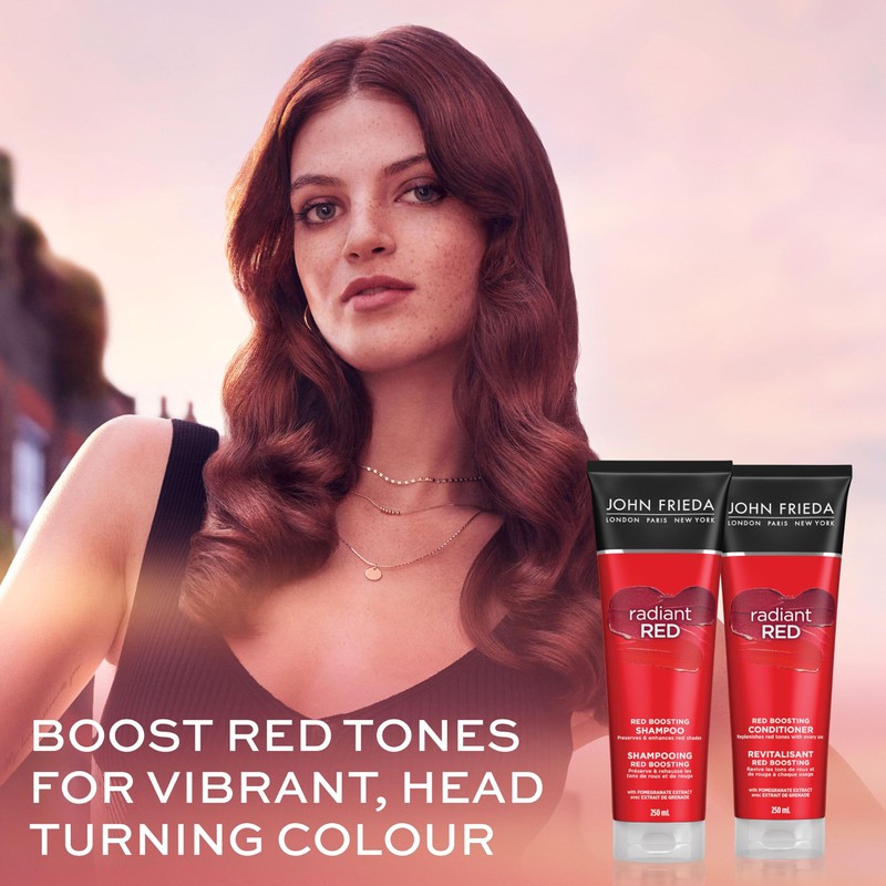 John Frieda John Frieda Radiant Red Red Boosting Shampoo for