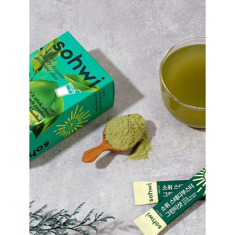 소휘 그린티샷 3박스(42포) Sohwi Green Tea Shot 3 Boxes (42