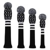 Black Stars Golf Head Covers, Set of 4, Fit Driver