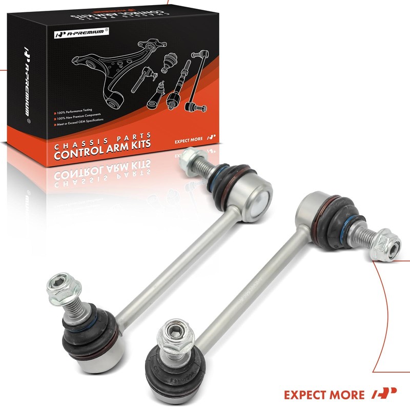A-Premium 2 x Rear Sway Bar Links Stabilizer Bar Links,