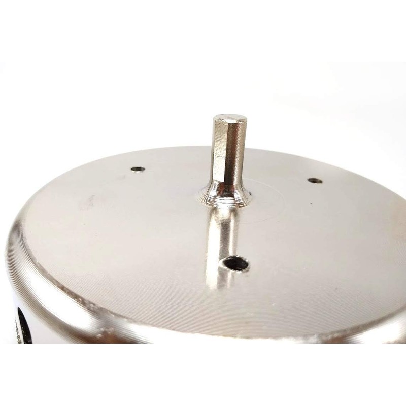 Drilax 7.5 Inch Diamond Hole Saw | Solid Steel Core