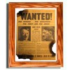 Framed World War Two, WW2 Newspaper. Nazi ADOLF HITLER Wanted