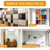 Alise Black Tile Display Wall Hanger Fastenerr,Stainless Steel Wall Mount