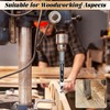 Square Hole Drill Wood, 8 Pieces Woodworking Drill Bit 6/6.4/8/9.5/11/12.7/14/16