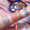 JINYAWA Galactic Assemble Eyeshadow Palette 14 Colors Glitter Shimmer Metallic