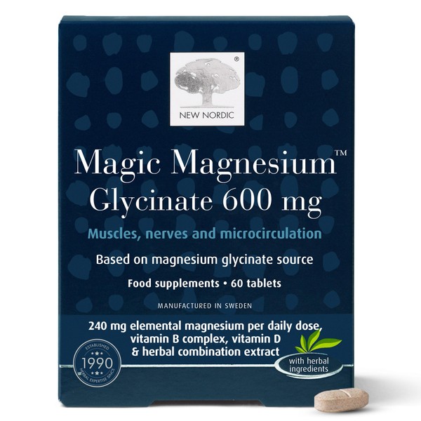 New Nordic Ltd New Nordic Magnesium Glycinate - 600 mg