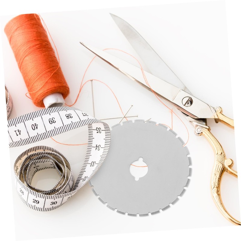 LIFKOME 10Pcs Rotary Cutter Replacement Blades Sharp Blades for Quilting