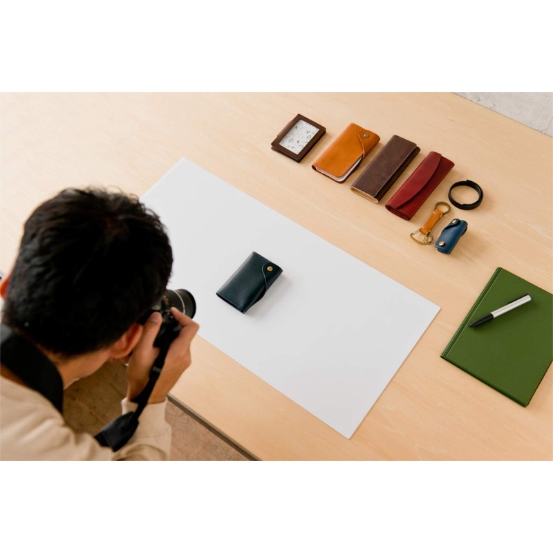 Miwax MX-6230-BK Desk Mat, Synthetic Leather, Black
