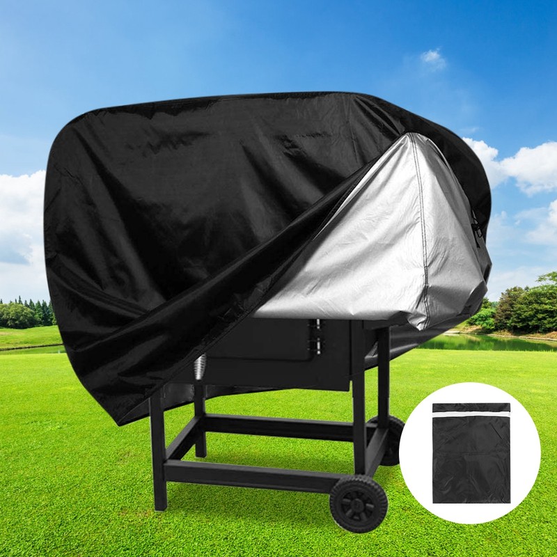 Large Waterproof BBQ Cover Rainproof UV Protection Grill Covers Garden
