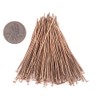 TheBeadChest Copper 21 Gauge 2 Inch Head Pins (Approx 100