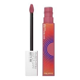 Maybelline Labial líquido Super Stay Matte Ink Music Collection Lover, 5ml, lipstick matte de larga duración, color intenso por hasta 16H, alta pigmentación, no transfiere
