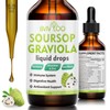 Soursop Graviola Liquid Drops - 2000mg Pure Soursop Extract Blended