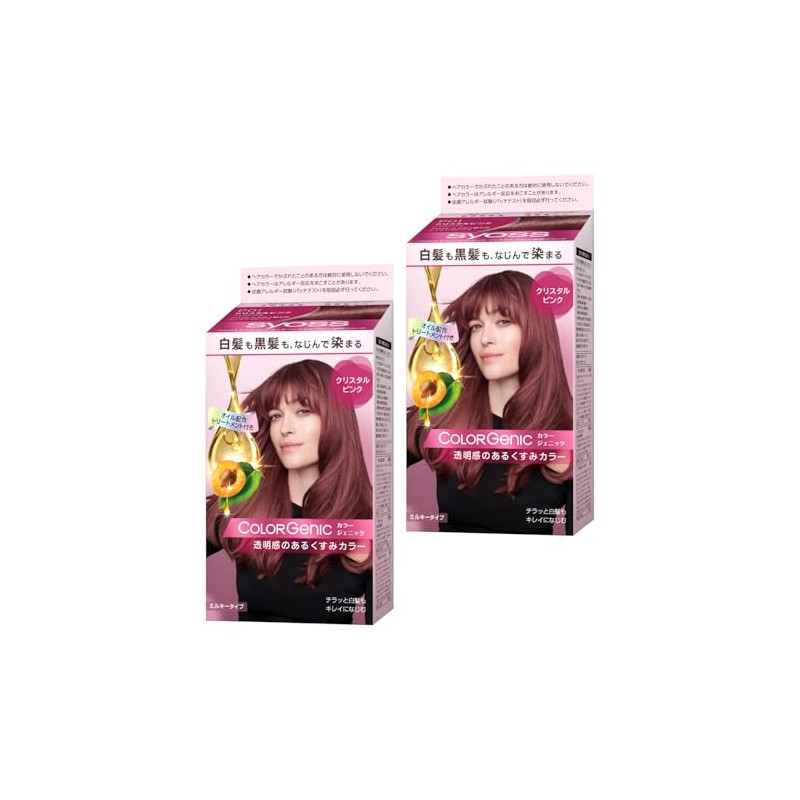 Sios Colorgenic Milky Hair Color P01 Crystal Pink 2P +