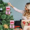 Car Ornaments, Cars Ornament for Christmas Tree, Pink Metallic Handmade