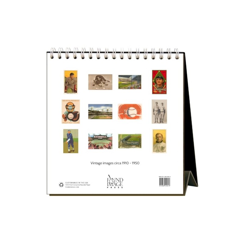 Baseball 2026 Desk Calendar