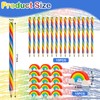 Bomtop Pack of 15 Rainbow Colouring Pencils for Children with