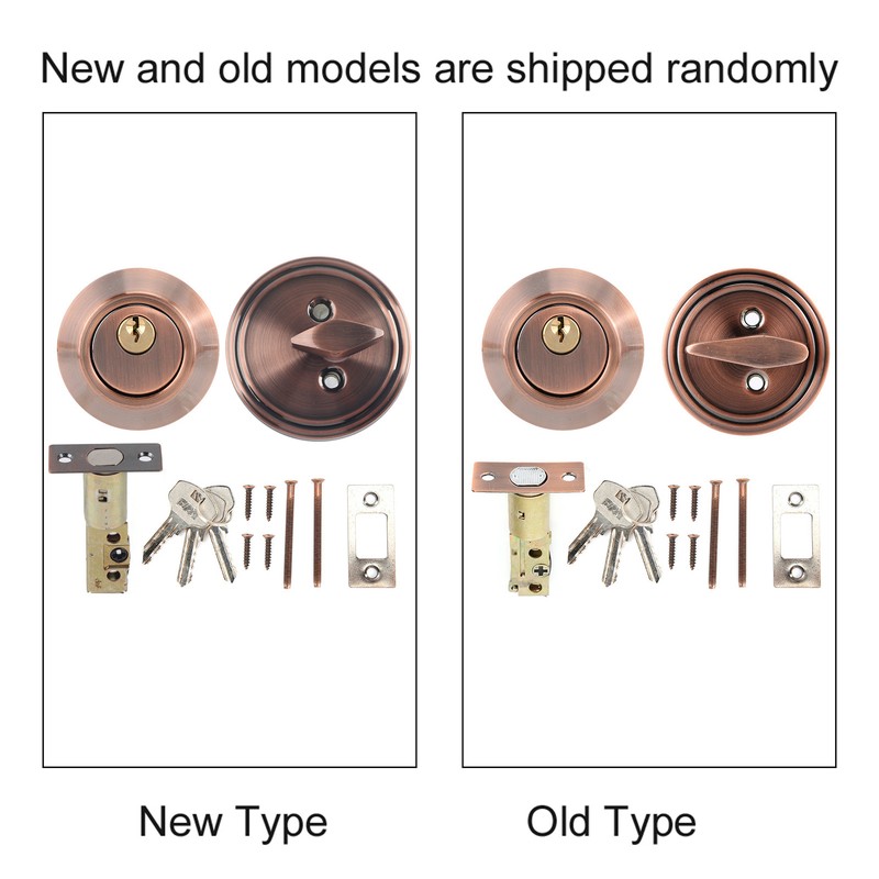 Stainless Steel Single Cylinder Safety Anti Theft Bedroom Door Lock