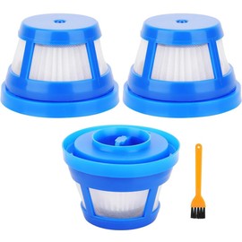 H11 Replacement Filters for Eufy HomeVac H11 / H11 Pure / H20 Cordless Handheld Vacuum Cleaner - HEPA Vacuum Filter - 3 Pack