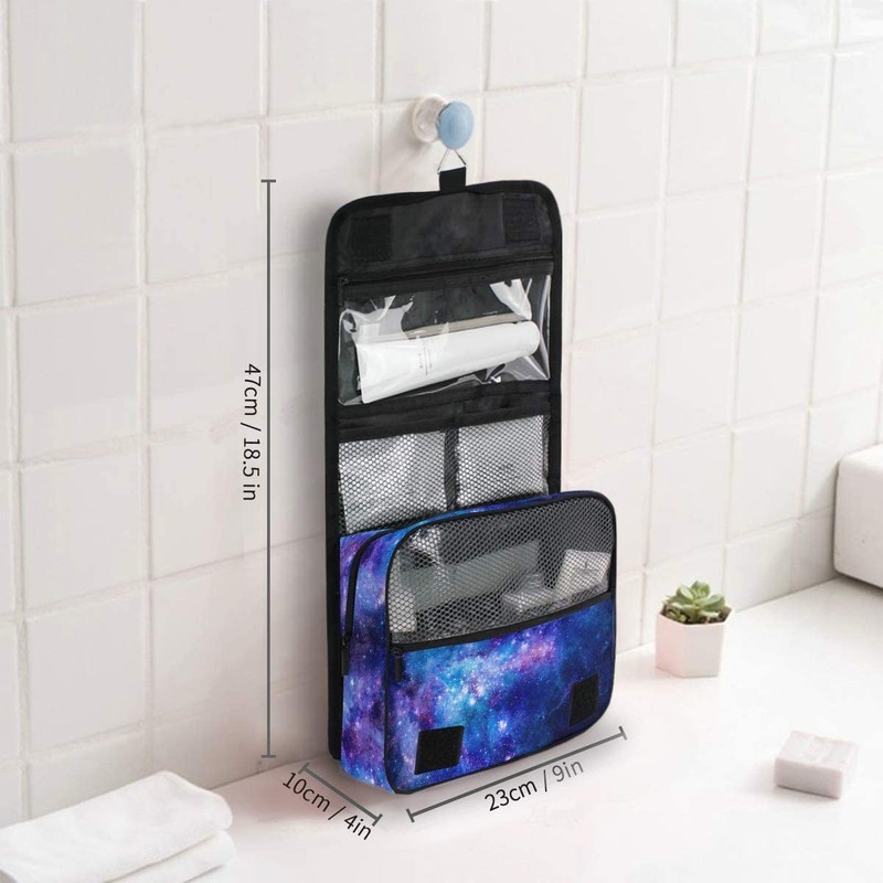 Hanging Travel Toiletry Bag Nebula Gas Cloud Deep Outer Space