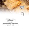 Digital Candy Thermometer with Pot Clip Stainless Steel Oil Thermometer