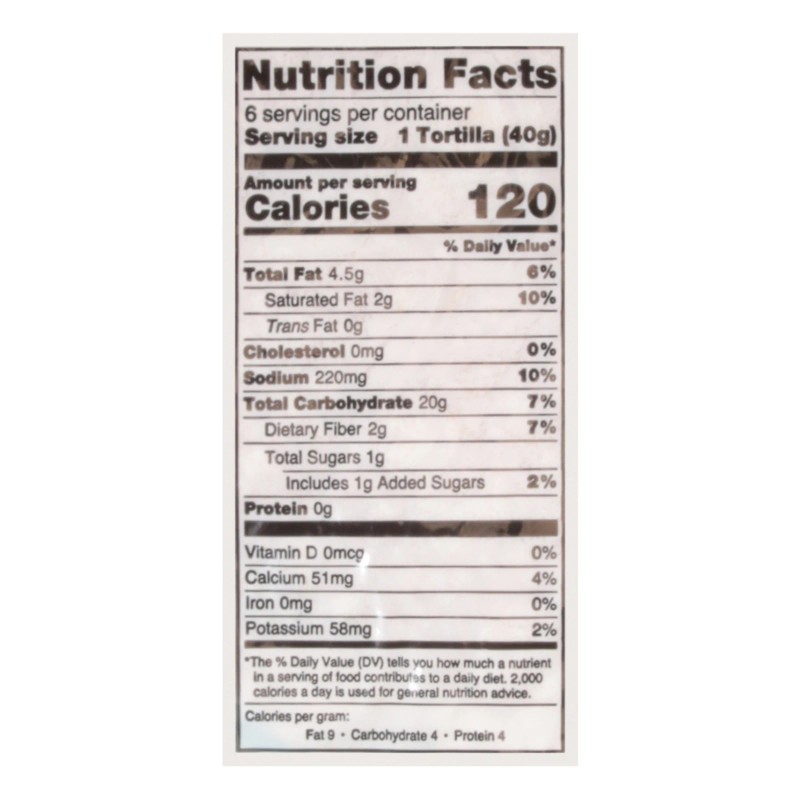 UD_La Tortilla Factory for Case of 12-8.46 oz Premtrad Cassava