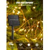 Brightown Solar String Lights, 2 Packs Total 66Ft 200 LED